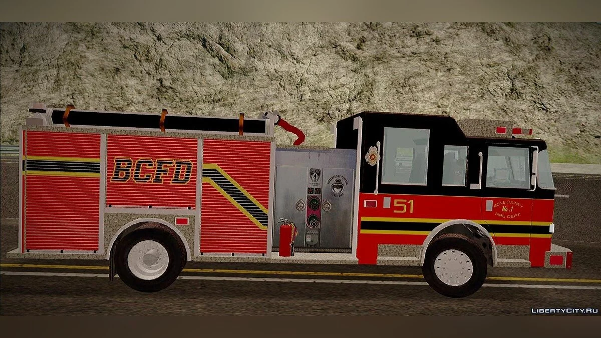 Pierce Arrow XT 2009 BCFD / GTA San Andreas