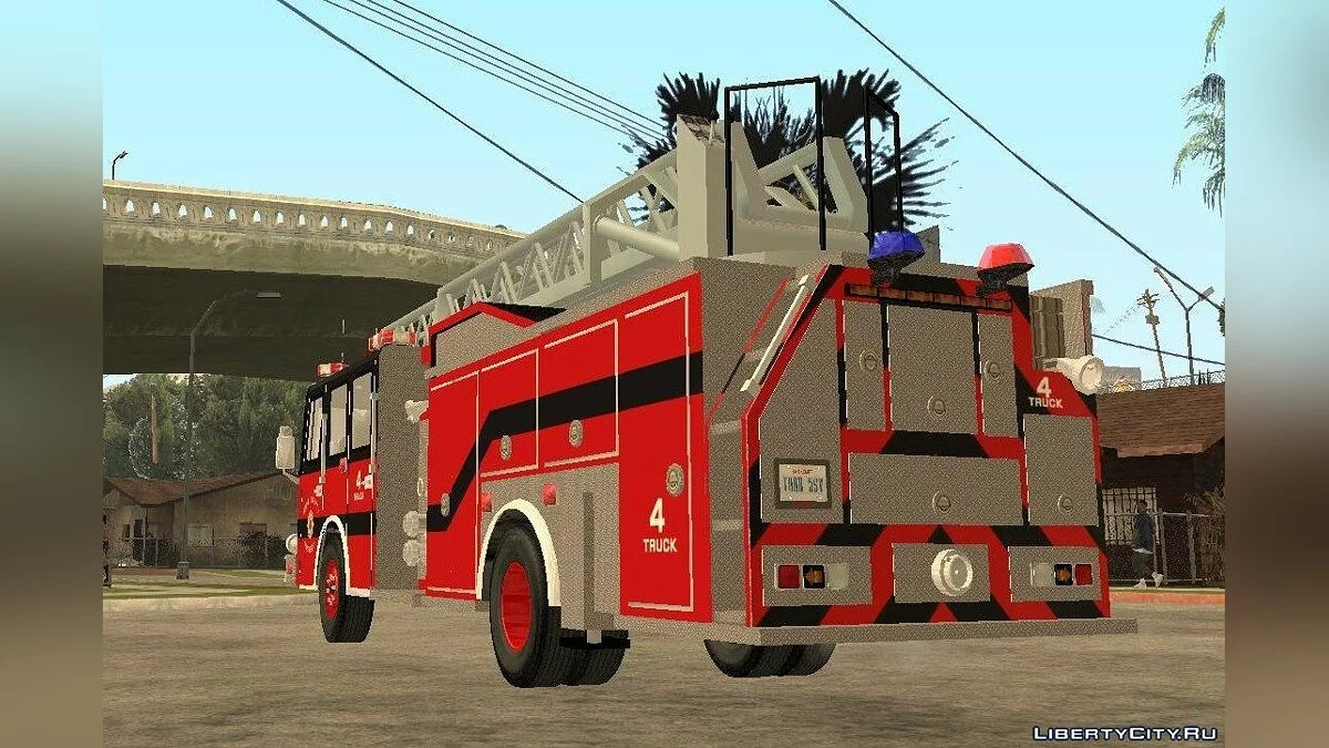 Pierce Arrow XT Bone County Ladders Fire Department / GTA San Andreas