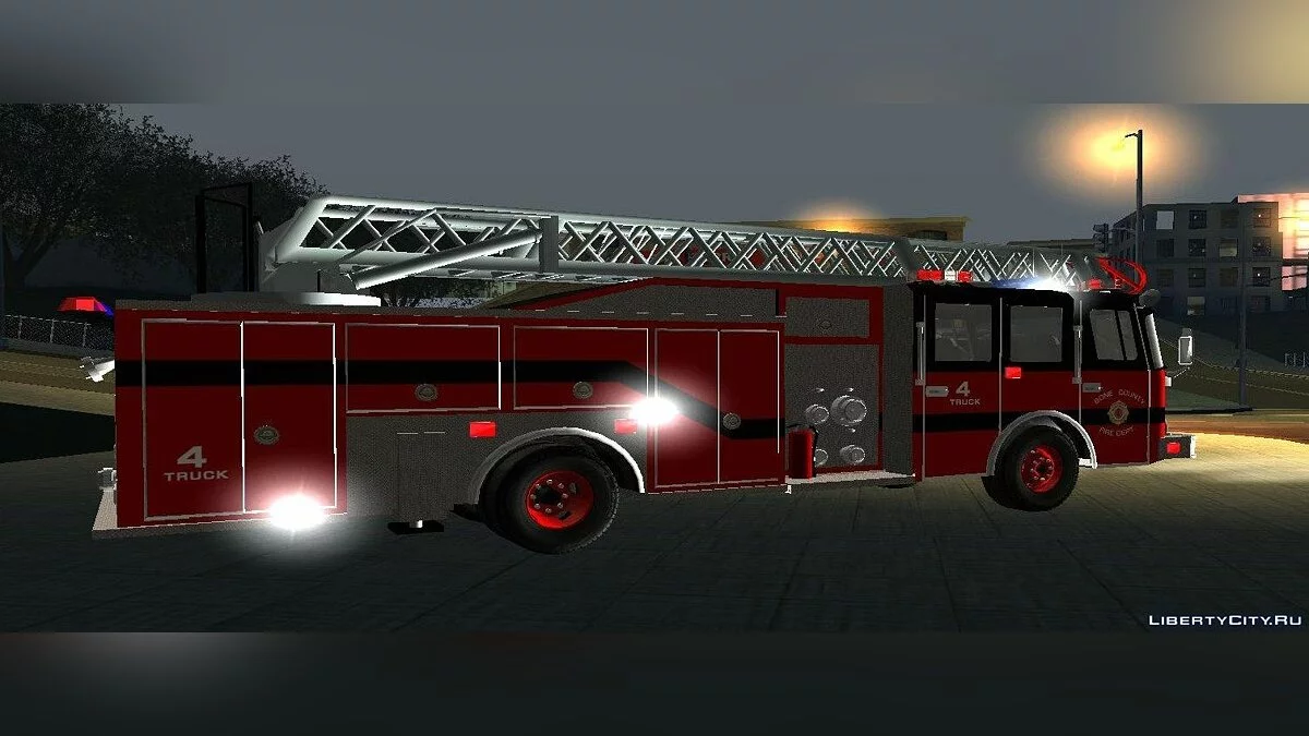 Pierce Arrow XT Bone County Ladders Fire Department / GTA San Andreas