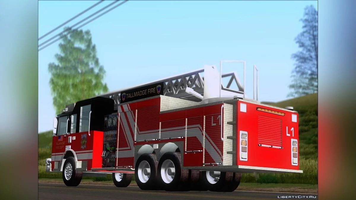 Pierce Arrow XT TFD Ladder 1 / GTA San Andreas