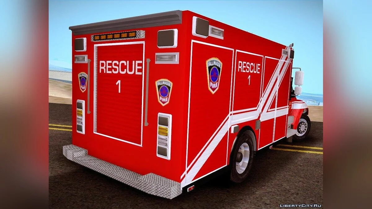 Pierce Commercial TFD Rescue 1 / GTA San Andreas