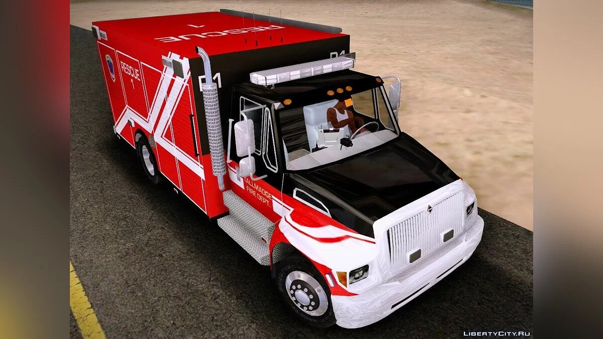 Pierce Commercial TFD Rescue 1 / GTA San Andreas
