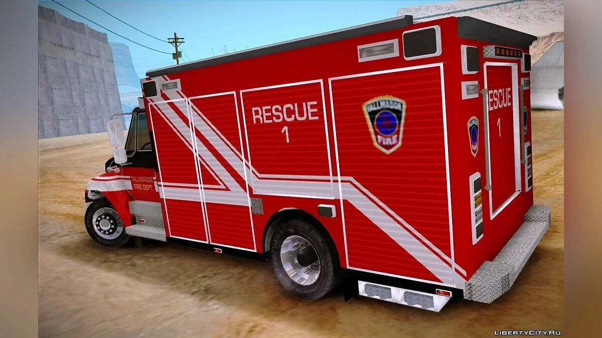 Pierce Commercial TFD Rescue 1 / GTA San Andreas