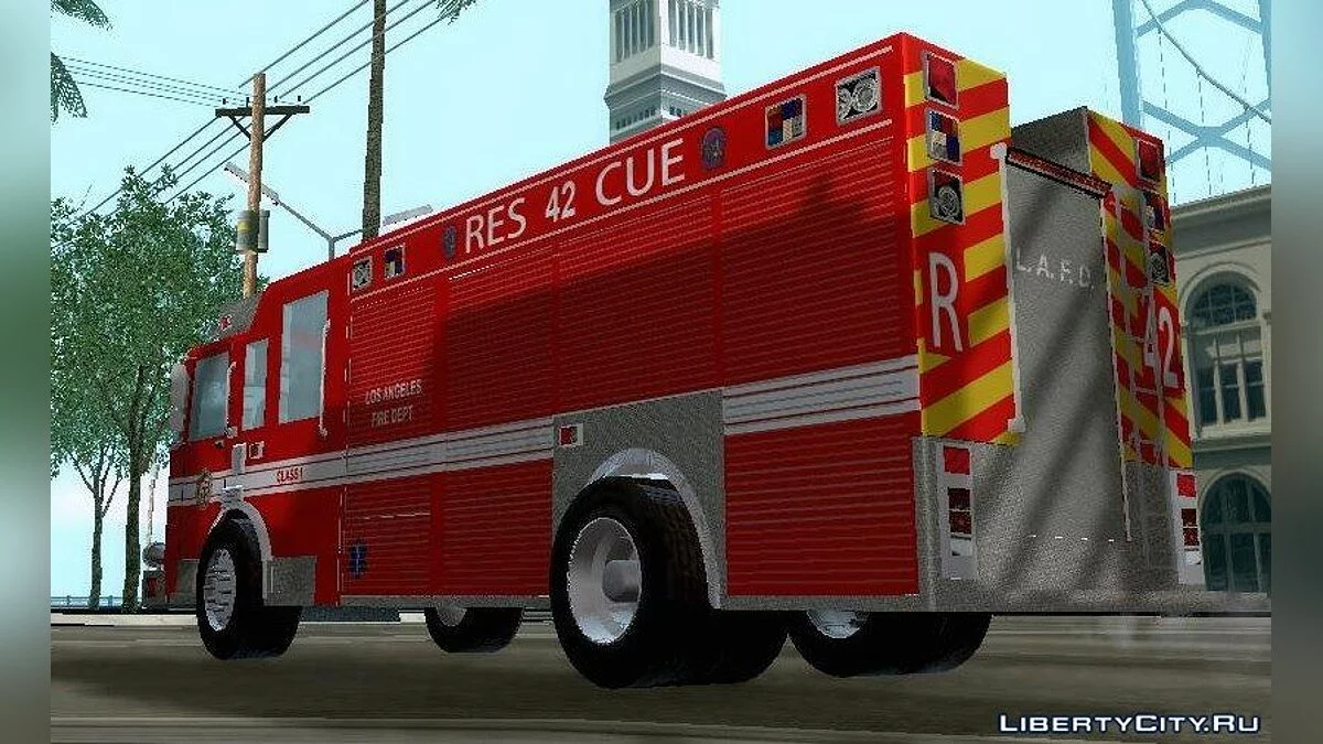Pierce Contender LAFD Rescue 42 / GTA San Andreas