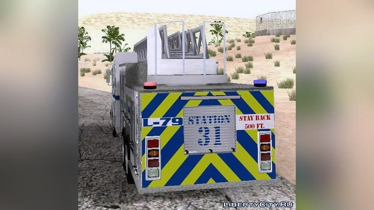 Pierce Puc Aerials. Bone County Fire & Rescu / GTA San Andreas