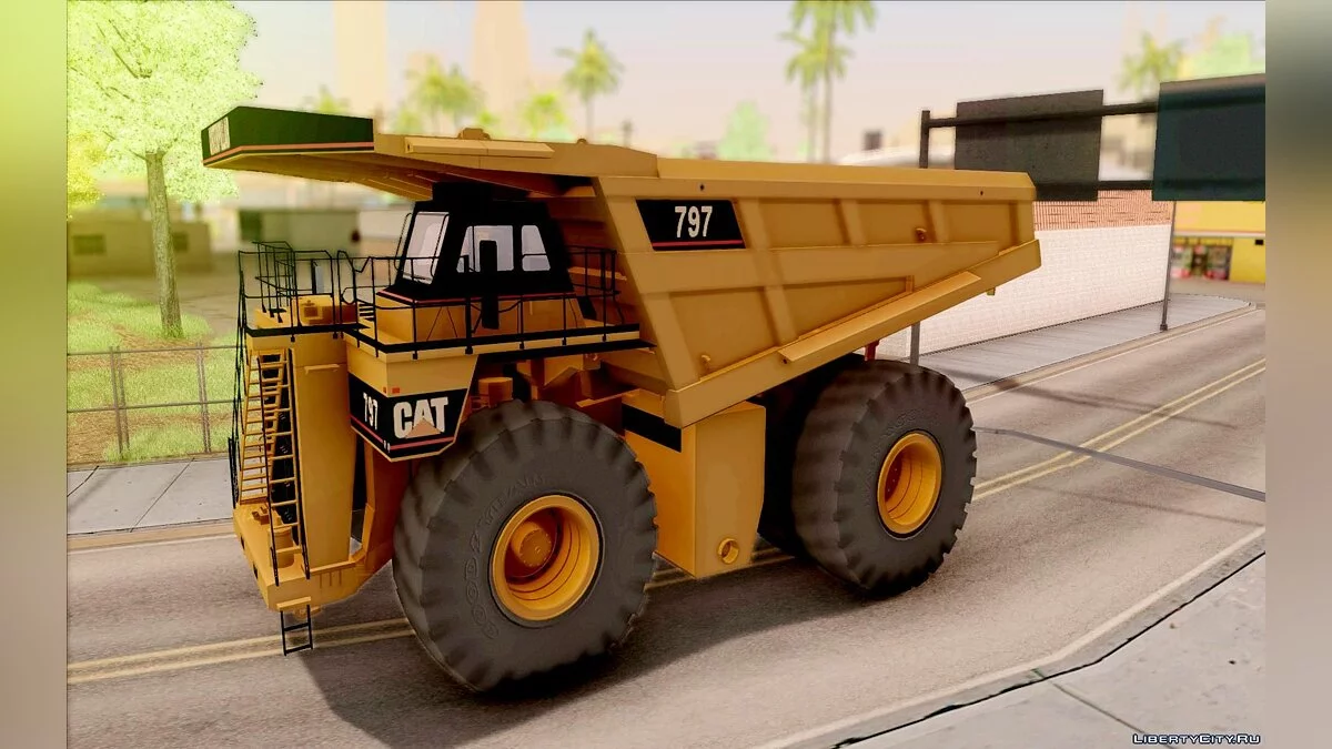 Caterpillar 797 / GTA San Andreas