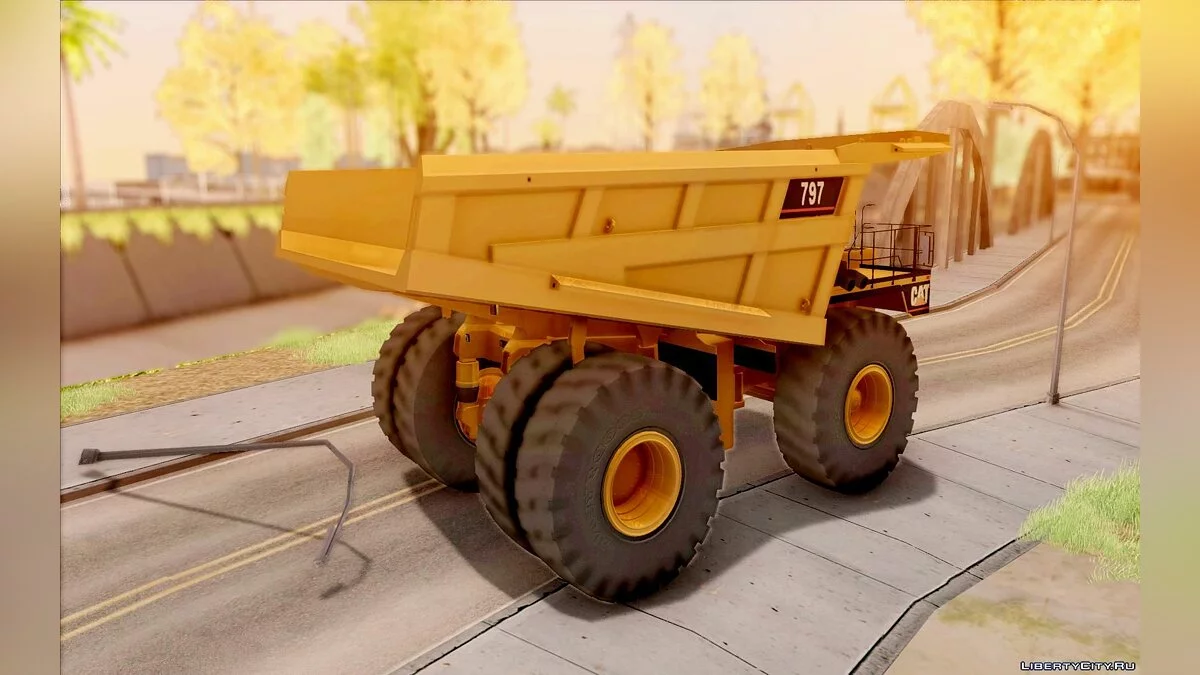 Caterpillar 797 / GTA San Andreas