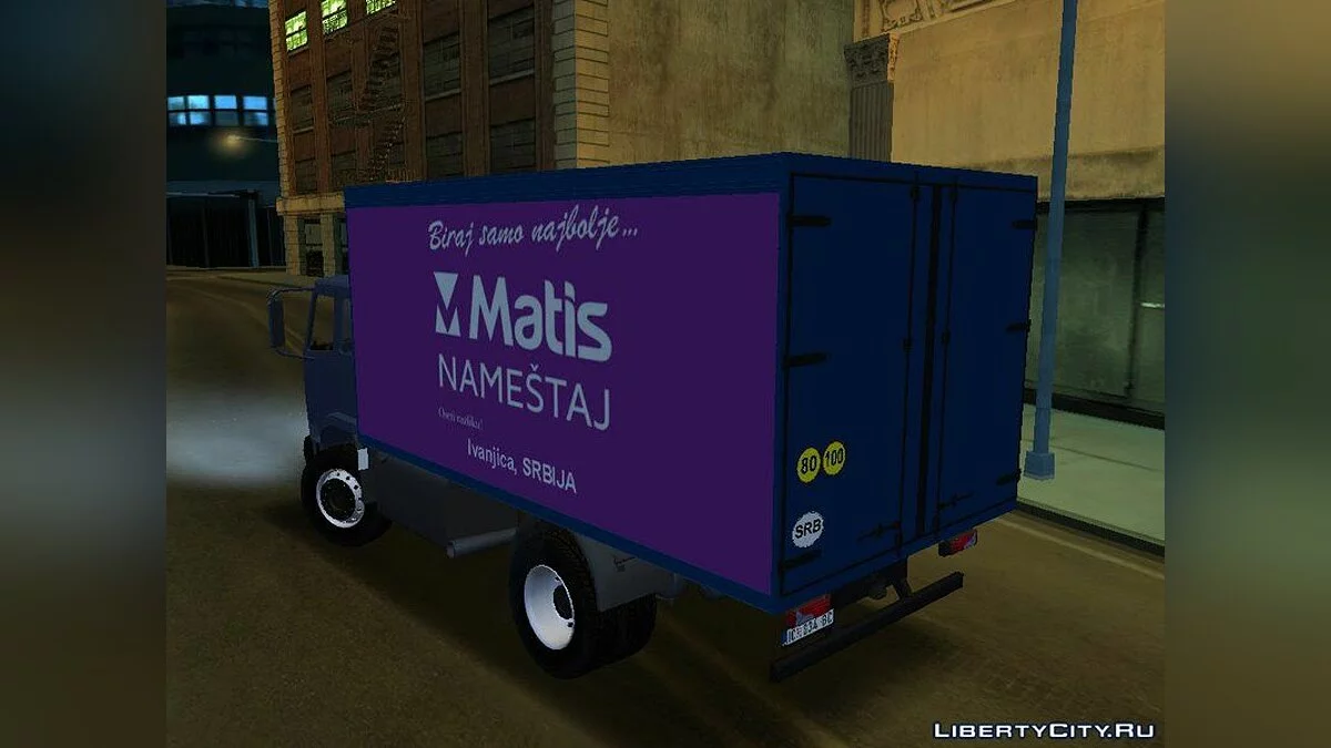 FAP Matis nameštaj kamion / GTA San Andreas