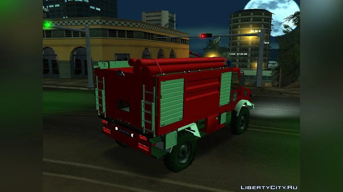 Mercedes Benz Unimog Vatrogasna Kamion / GTA San Andreas