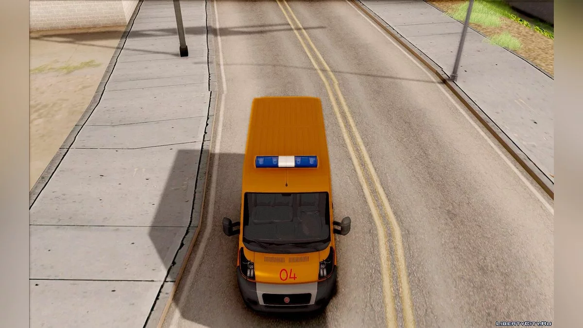 Fiat Ducato Аварийная газовая служба / GTA San Andreas