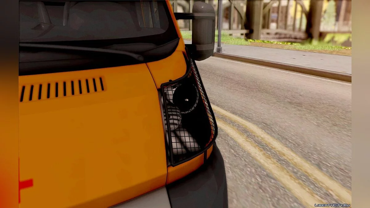Fiat Ducato Аварийная газовая служба / GTA San Andreas