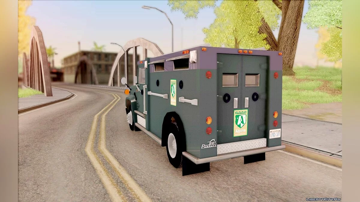 GMC 6000 Armored Truck 1985 / GTA San Andreas