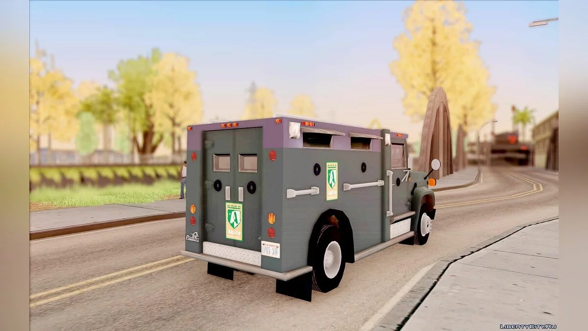 GMC 6000 Armored Truck 1985 / GTA San Andreas