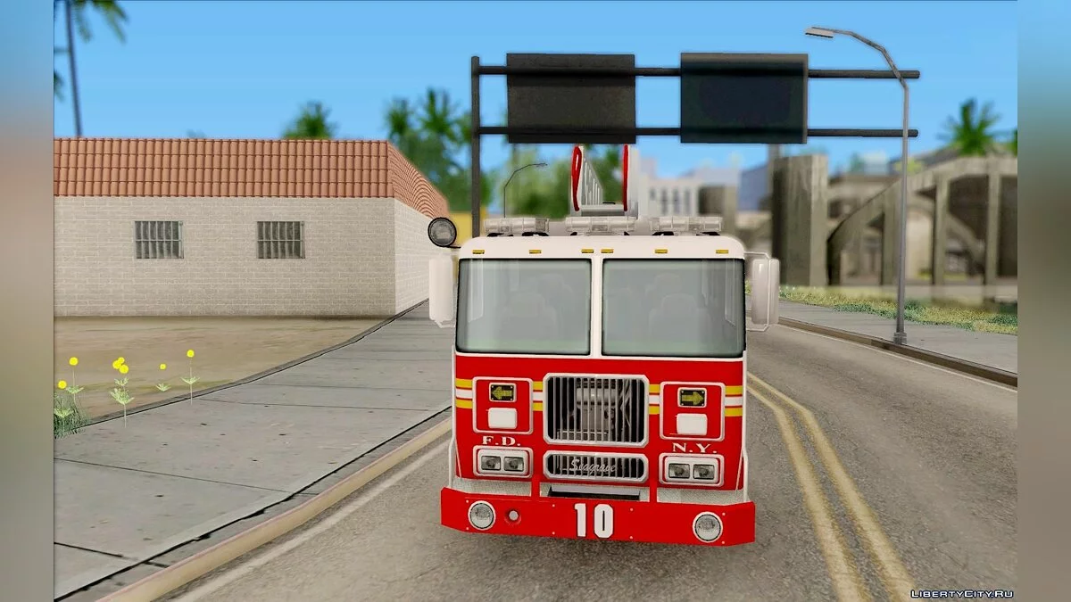 Seagrave FDNY Ladder 10 / GTA San Andreas