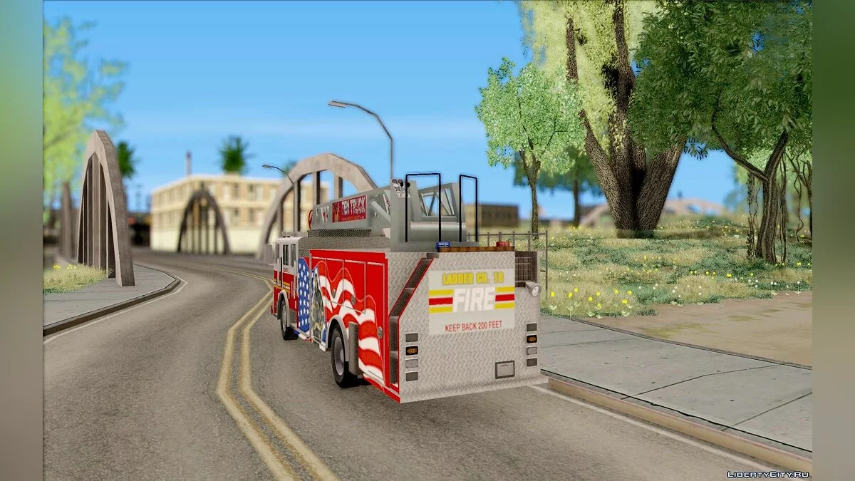 Seagrave FDNY Ladder 10 / GTA San Andreas