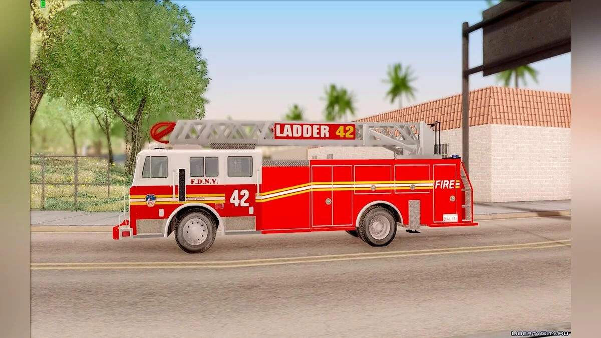 Seagrave Ladder 42 / GTA San Andreas