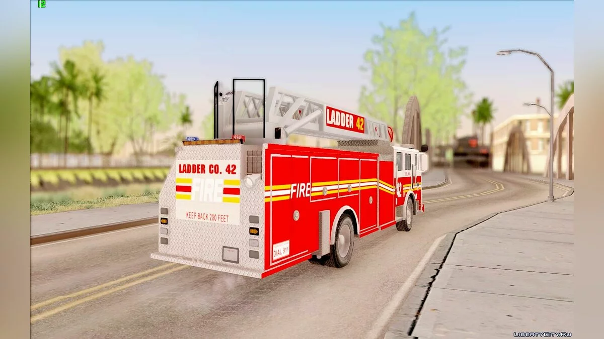 Seagrave Ladder 42 / GTA San Andreas
