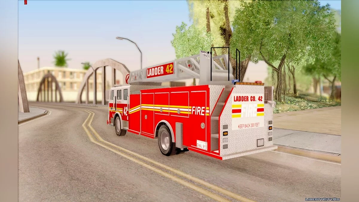 Seagrave Ladder 42 / GTA San Andreas
