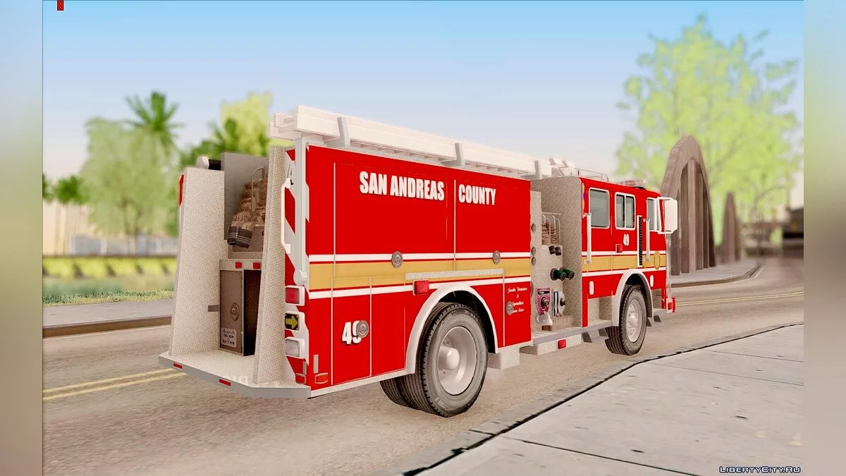 Seagrave Marauder I SACFD Engine 49 / GTA San Andreas