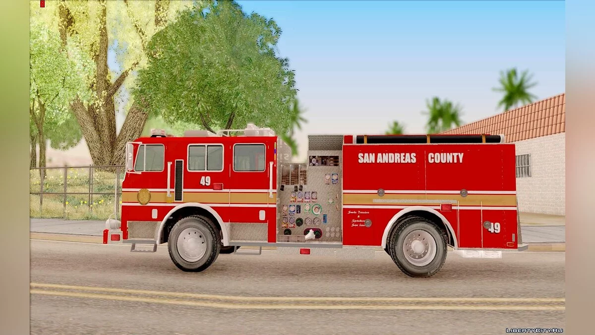 Seagrave Marauder I SACFD Engine 49 / GTA San Andreas