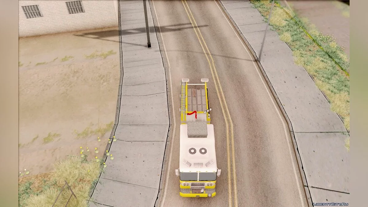 Seagrave Marauder II BCFD Engine 44 Yellow / GTA San Andreas