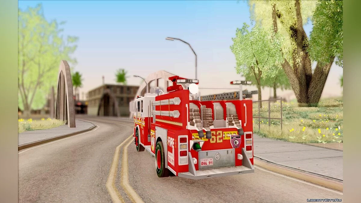 Seagrave Marauder II Engine 62 SFFD / GTA San Andreas