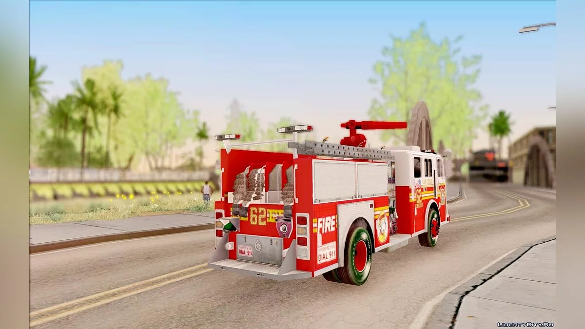 Seagrave Marauder II Engine 62 SFFD / GTA San Andreas