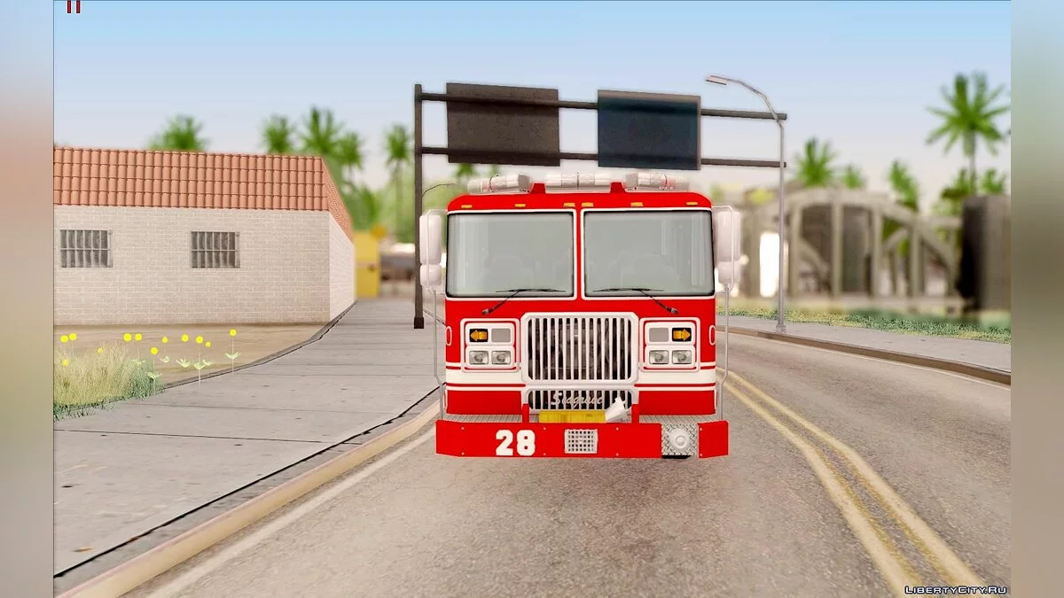 Seagrave Marauder II SFFD Engine 28 / GTA San Andreas