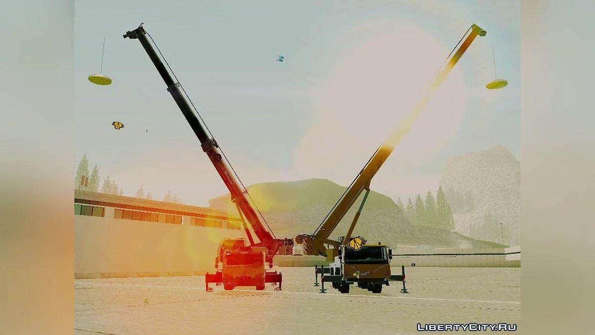 Terex Challenger 3160 & Liebherr LTM1070-3-1 / GTA San Andreas