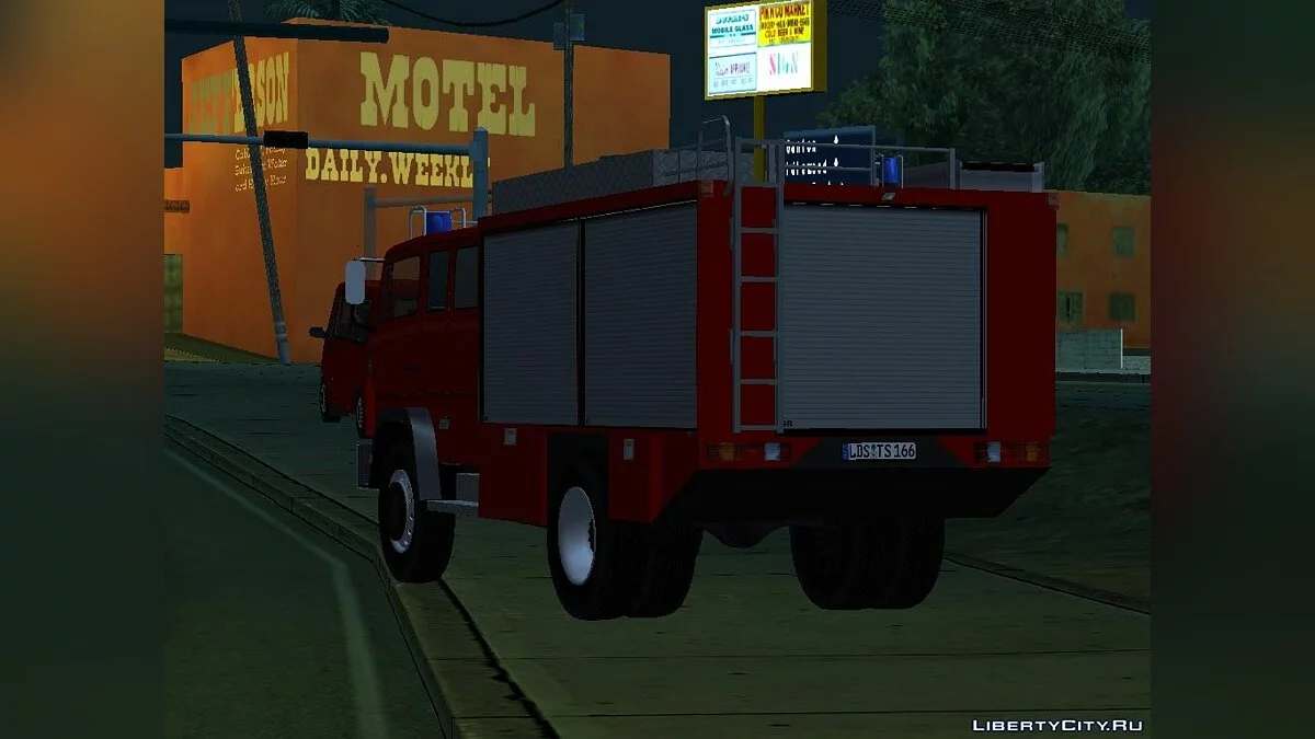 Mercedes Benz LF 16/12 Feuerwehr / GTA San Andreas