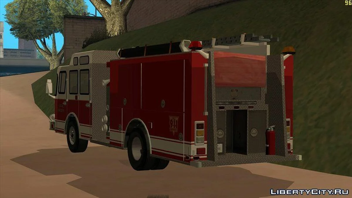 2002 E-One Cyclone II / GTA San Andreas