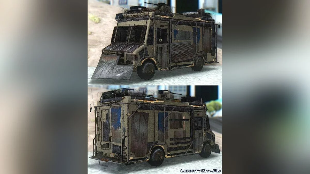 GTA V Brute Boxville & Armored / GTA San Andreas