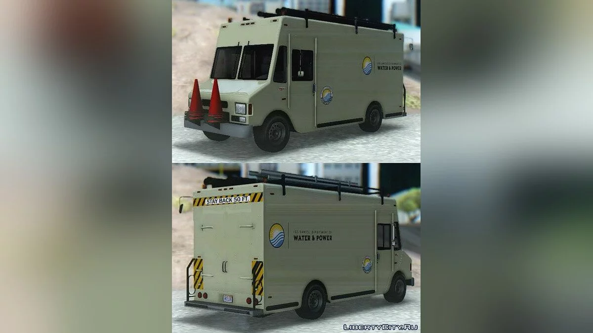 GTA V Brute Boxville & Armored / GTA San Andreas