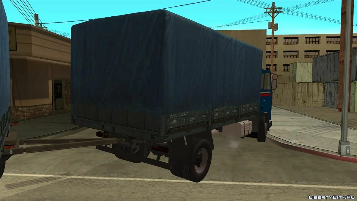 Jelcz 415 with a trailer Autosan / GTA San Andreas