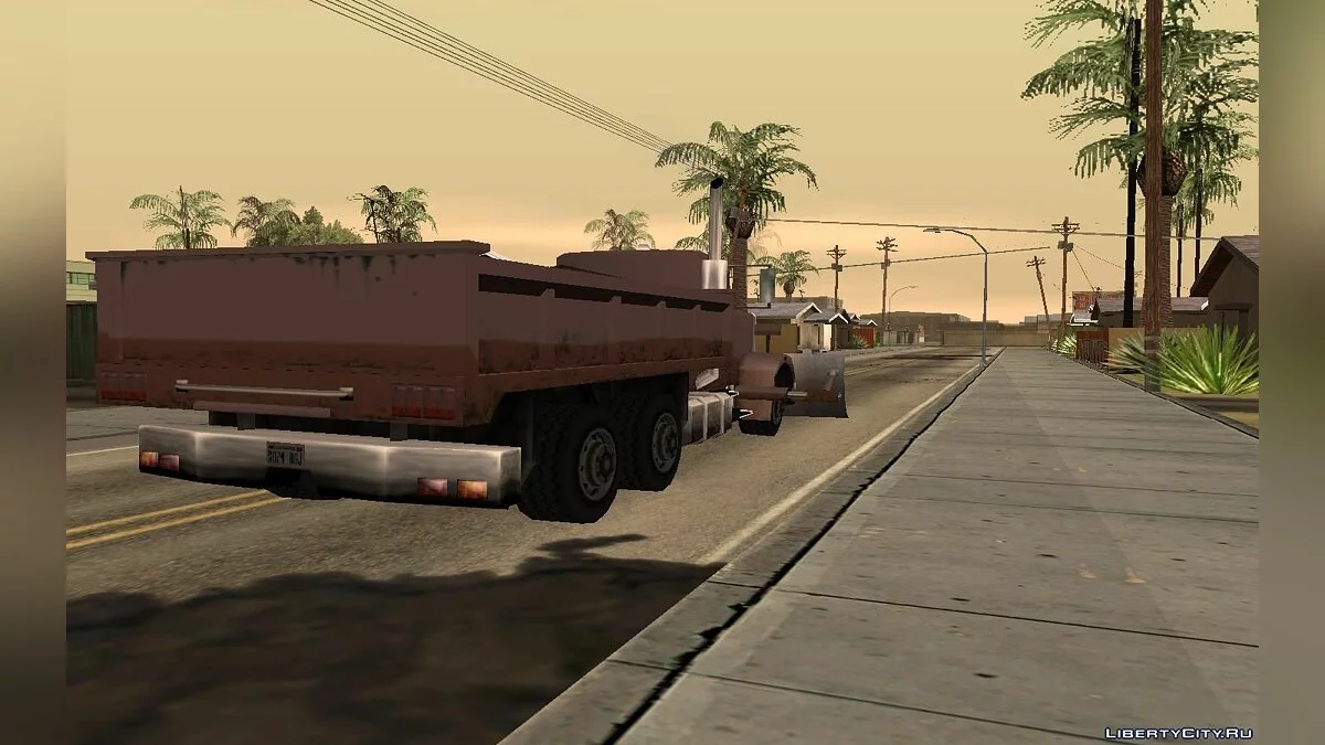 Снегоуборочный Flatbed / GTA San Andreas