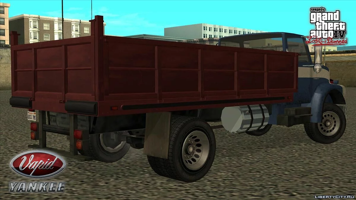 GTA IV Vapid Yankee (бортовой) / GTA San Andreas