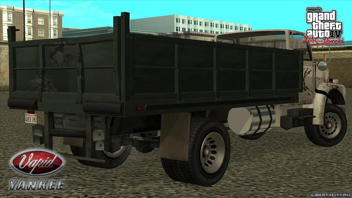 GTA IV Vapid Yankee (бортовой) / GTA San Andreas