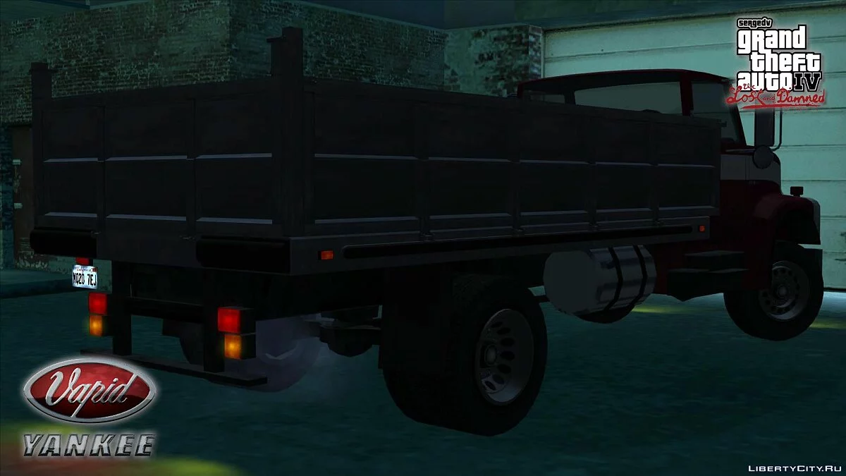GTA IV Vapid Yankee (бортовой) / GTA San Andreas