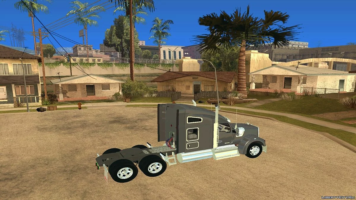 Kenworth W990 STUDIO SLEEPER / GTA San Andreas