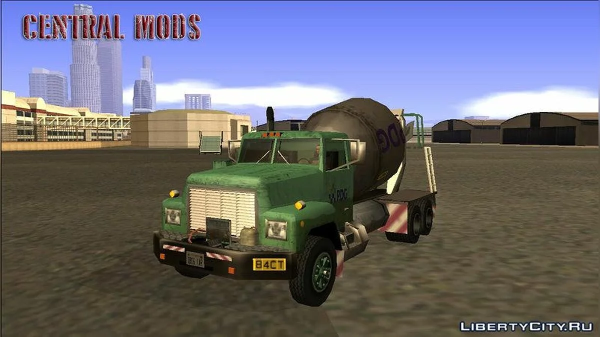 Cement - Caminhão de Cimento PDG - Цементовоз / GTA San Andreas