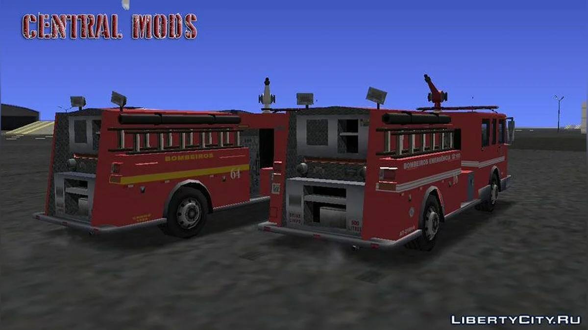Firetruk - Bombeiros SP / MG / GTA San Andreas