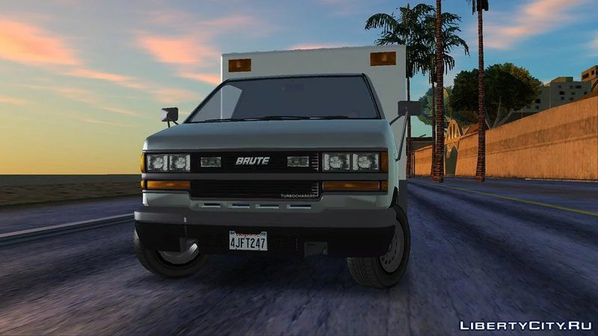 GTA V Brute Box Car / GTA San Andreas