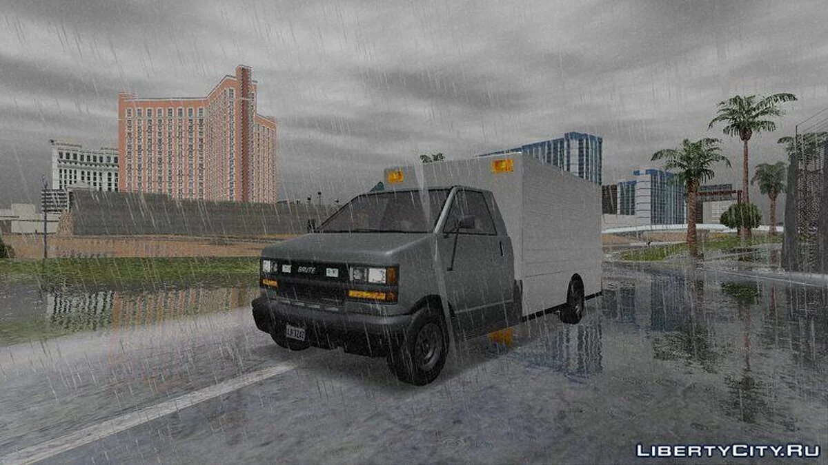 GTA V Brute Box Car / GTA San Andreas
