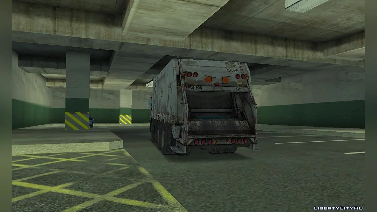 Мусоровоз из игры "Resident evil" / GTA San Andreas