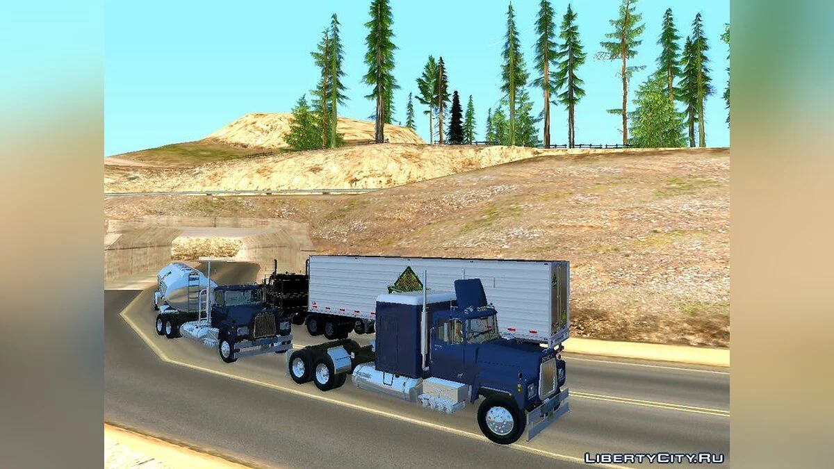 1985 Mack R-Model Tractor / GTA San Andreas