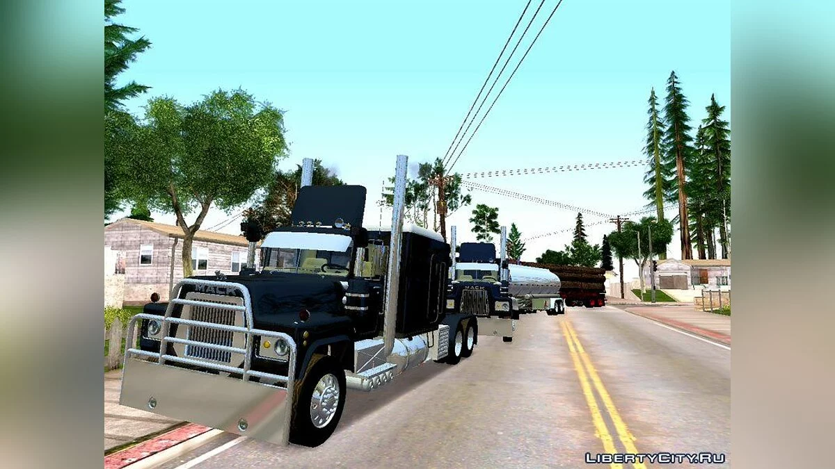 1985 Mack R-Model Tractor / GTA San Andreas