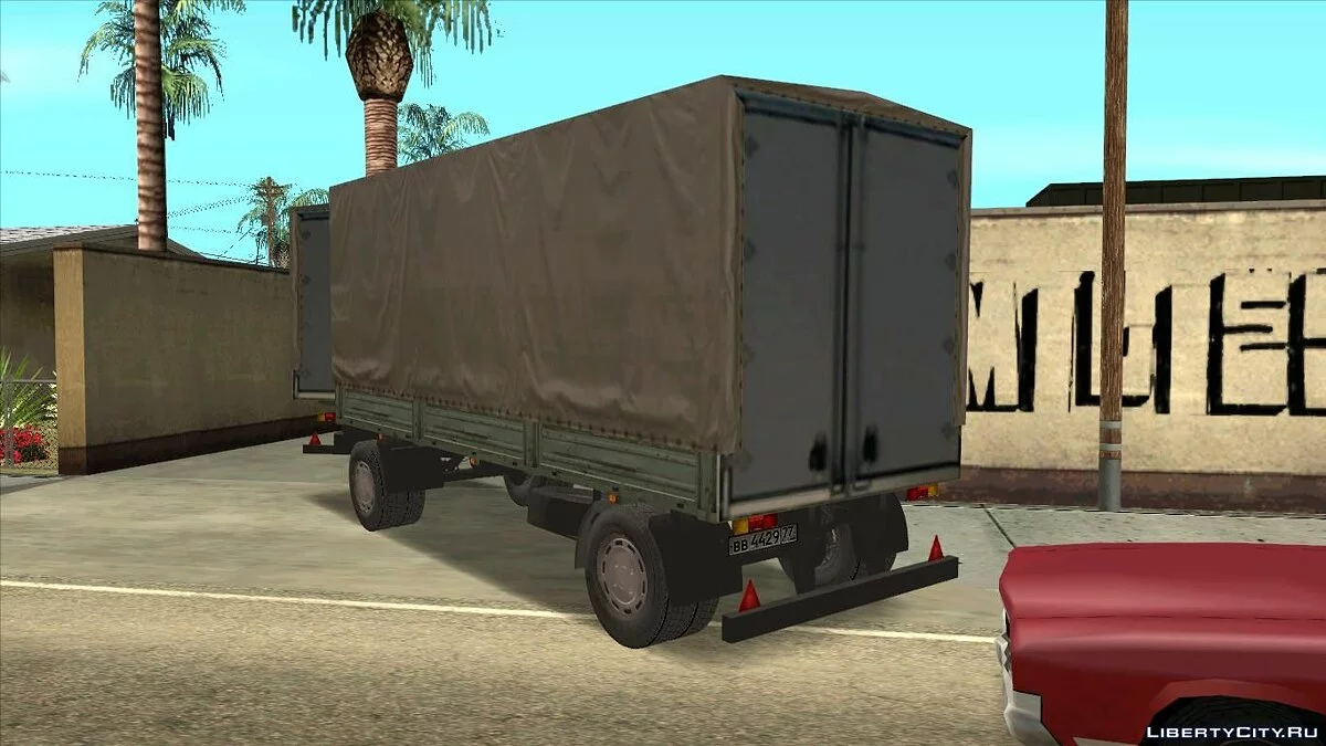 МАЗ-6303 + Прицеп / GTA San Andreas