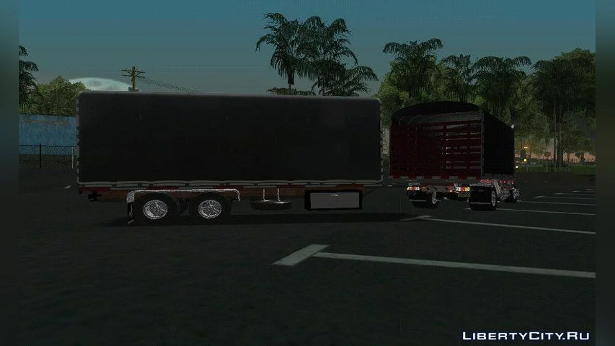 FORD CTL 9000 + трейлер / GTA San Andreas