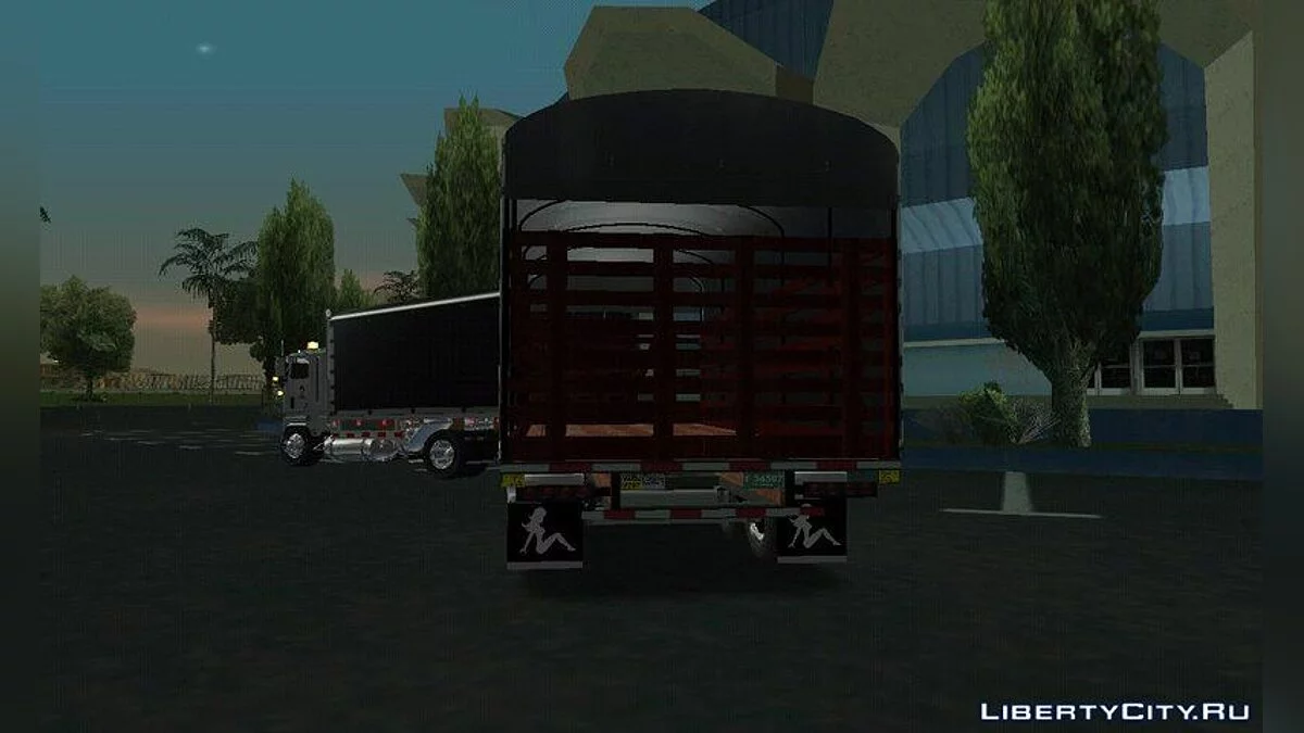FORD CTL 9000 + трейлер / GTA San Andreas