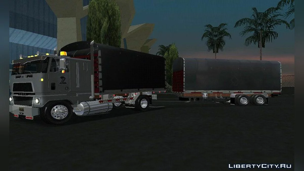 FORD CTL 9000 + трейлер / GTA San Andreas